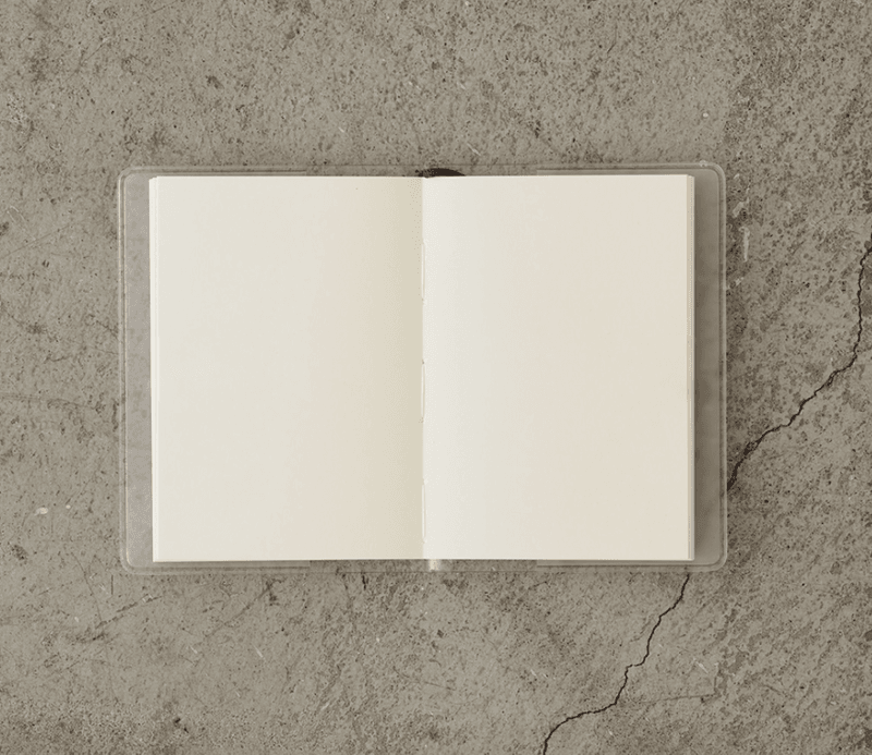 MD Plastic Cover til notatbok A7 
