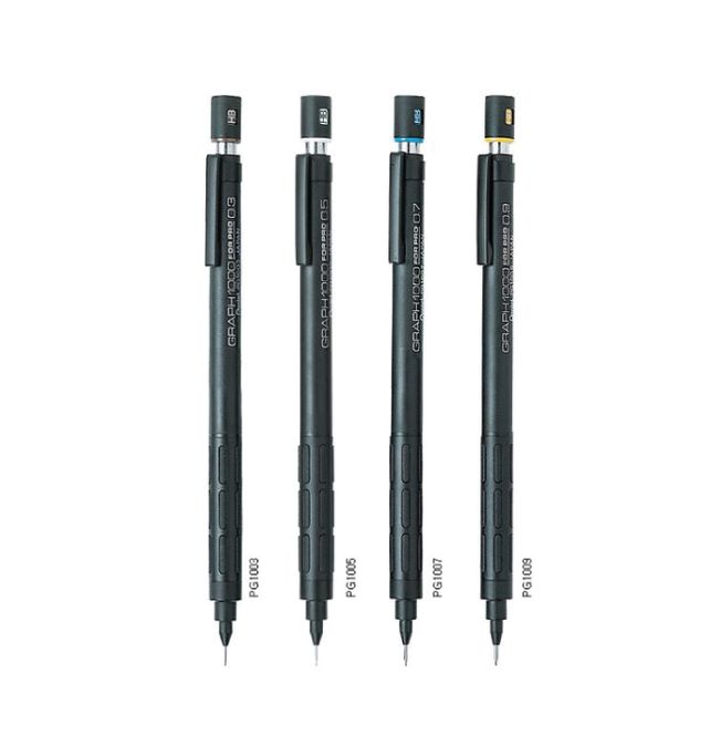Hovedbilde Pentel Graph 1000 Mekanisk Blyant, flere str
