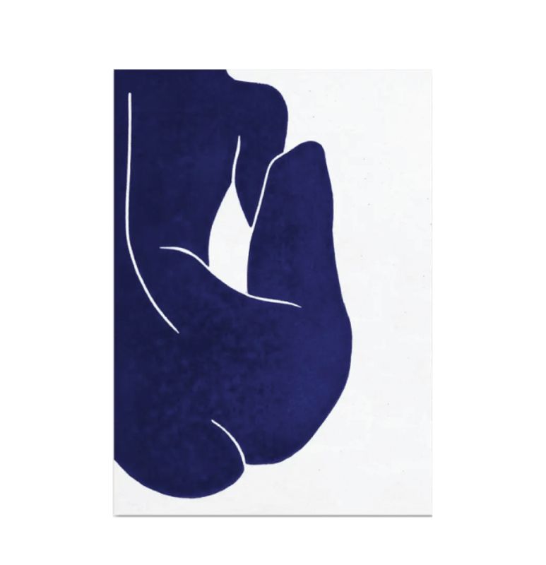 Paper Collective Kort A5, Linocut II