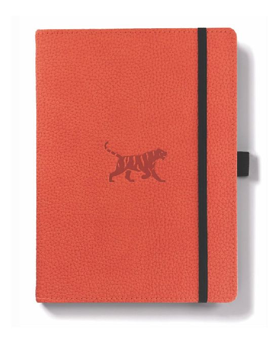 Hovedbilde Dingbats Notatbok Orange A5+, Linjer