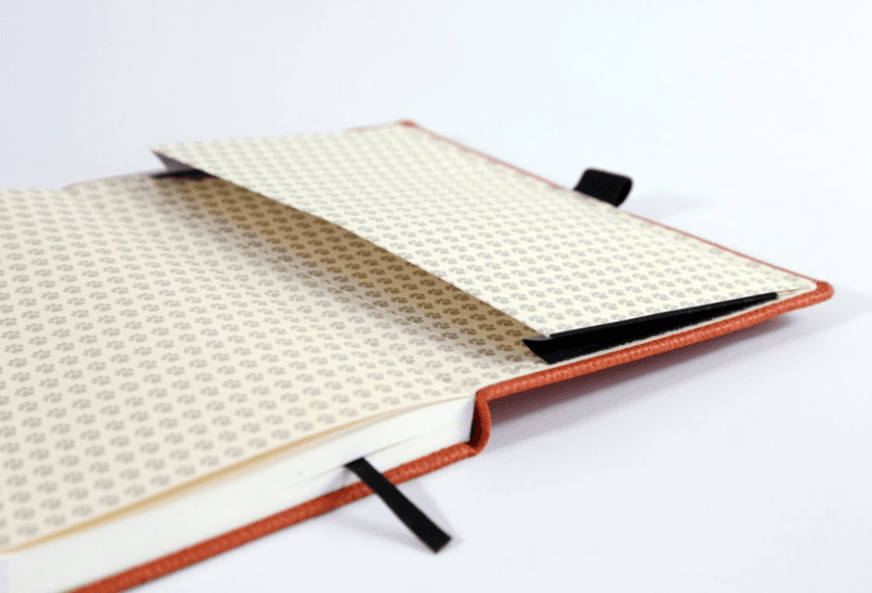 Dingbats Notatbok Orange A5+, Linjer