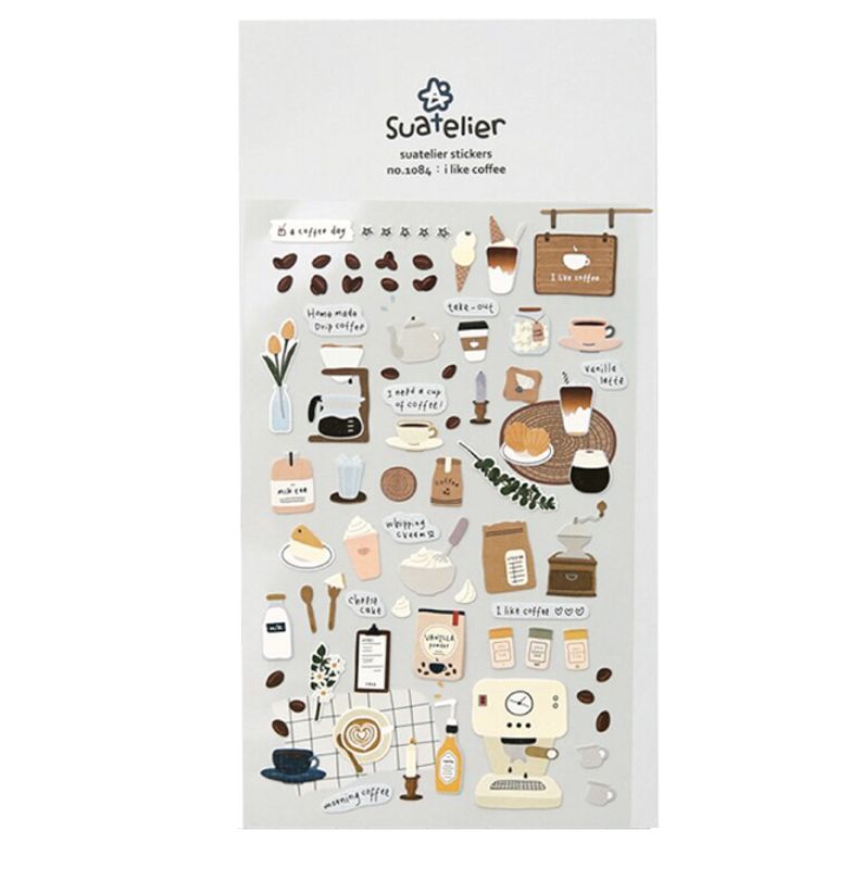 Suatelier Stickers I like Coffee