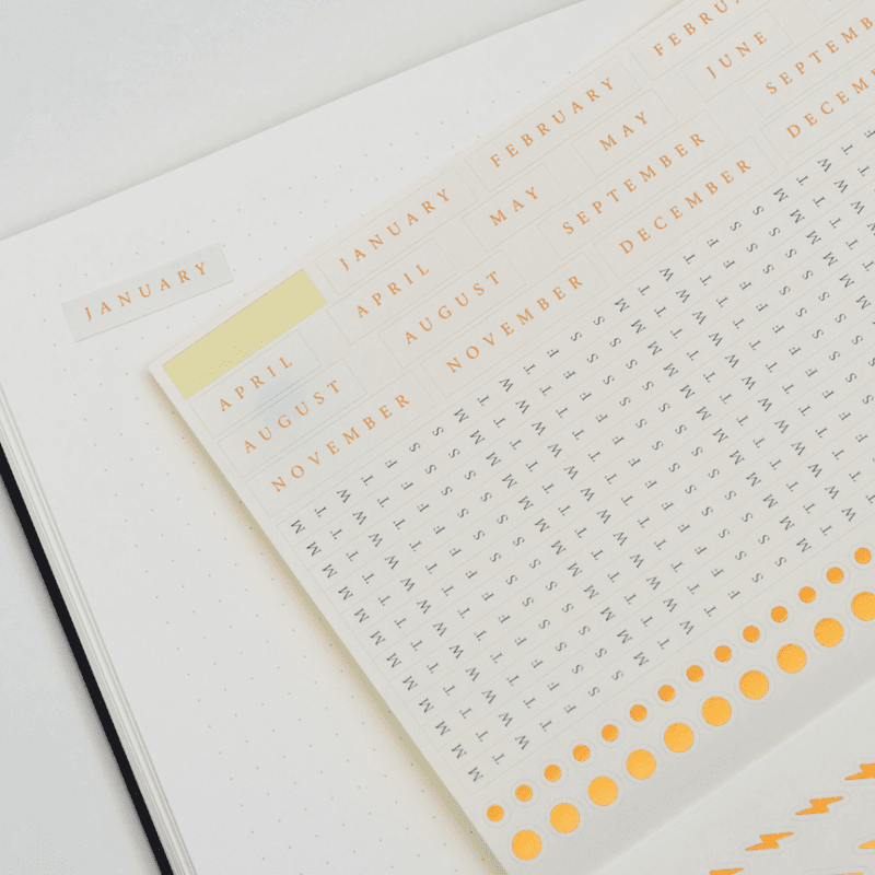 LT Bullet Journal Edition 2 A5 Dotted, Yellow 