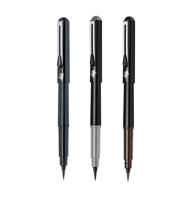 Pentel Pocket Brush Pen med 2 stk refill