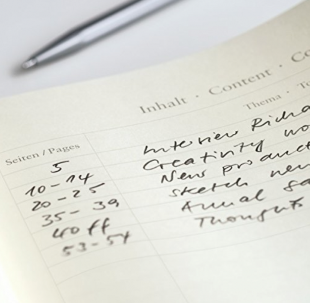 LT Notatbok, dots, A5, Gul