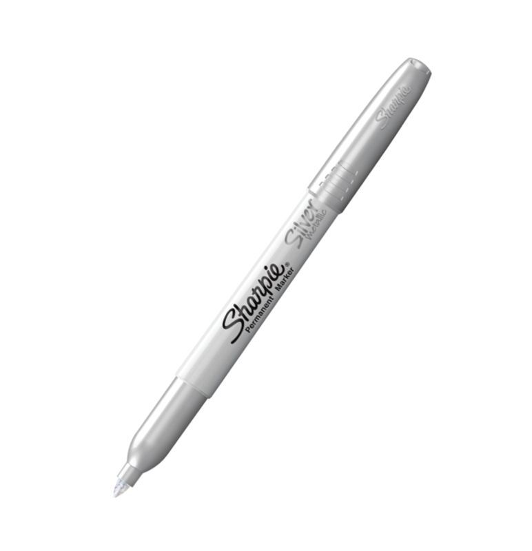 Sharpie Permanent Tusjpenn Finepoint, Silver/gold/bronze