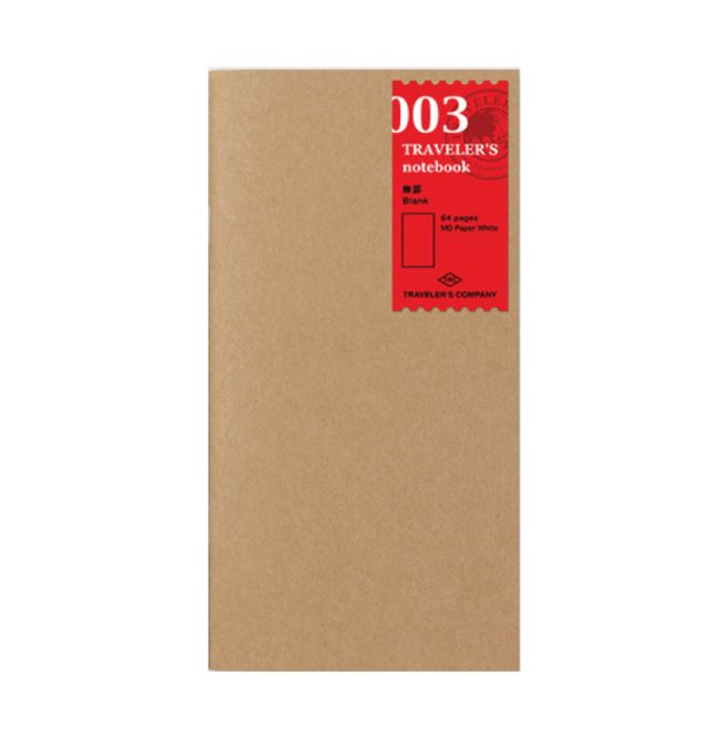 Hovedbilde Travellers Notebook 003 Regular, plain