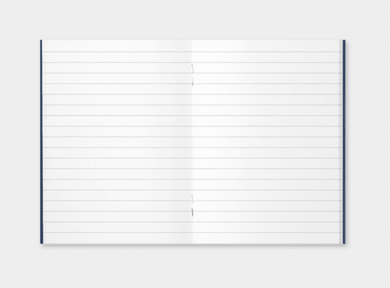 Travellers Notebook 001 Passport, Linjert