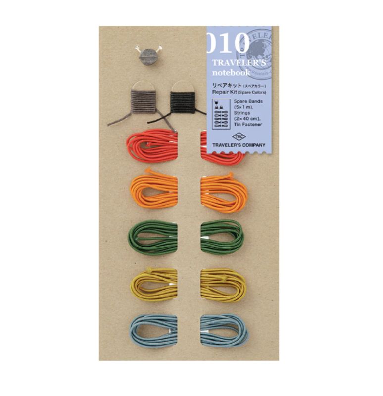 Travelers Notebook 010, Repair Kit Spare Colors