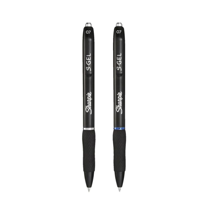 Sharpie S-Gel Pen 0,7 sort/blå/rød