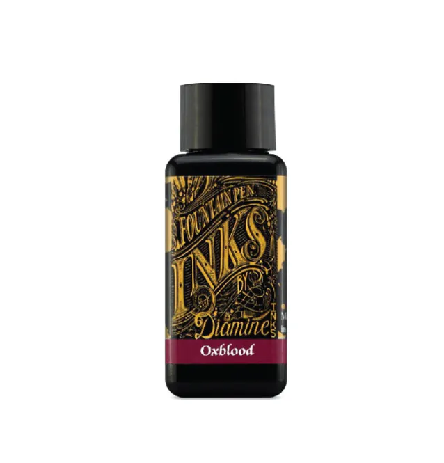 Hovedbilde Diamine Blekkhus 30 ml. Oxblood