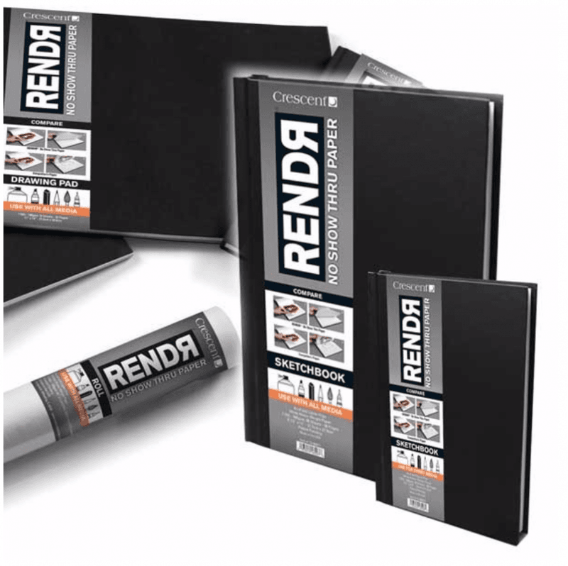 RENDR Skissebok Hardcover A4