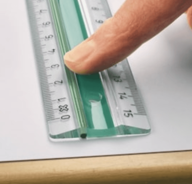 Linex Antislide linjal, 20 cm 