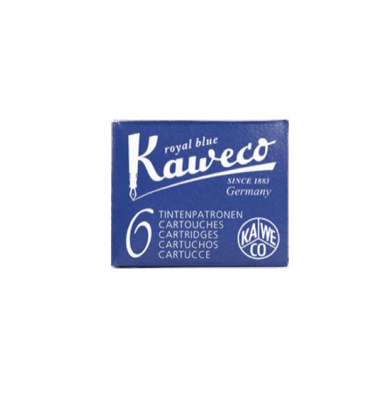 Kaweco Blekkpatroner 6 stk, Royal Blue
