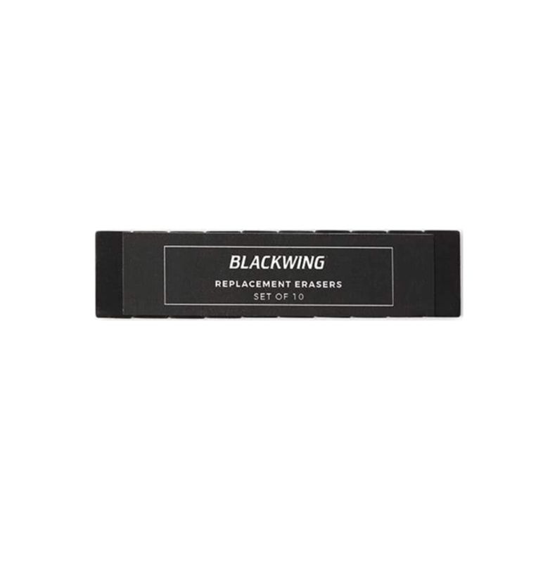 Blackwing viskelær 10 stk refill, Ulike farger
