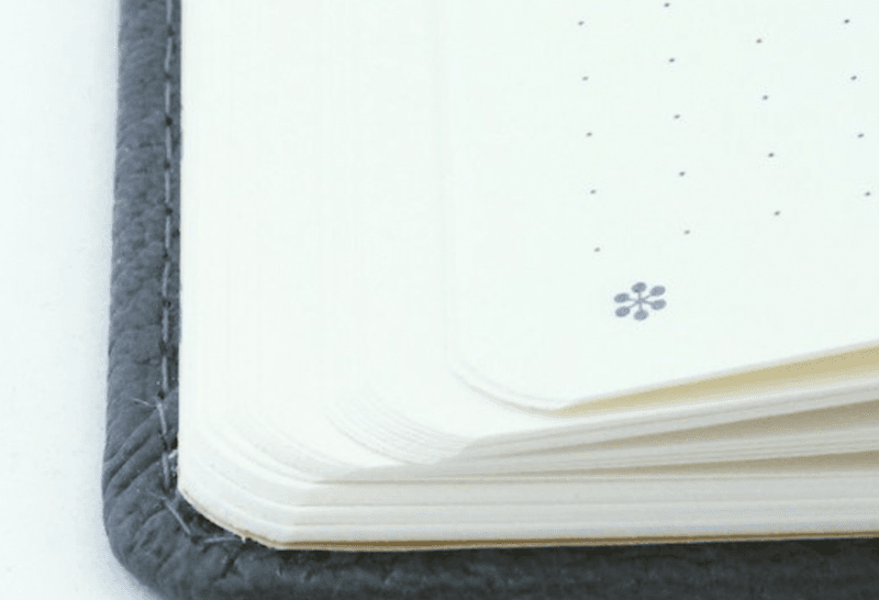 Dingbats Notatbok Grå A5+, Dots