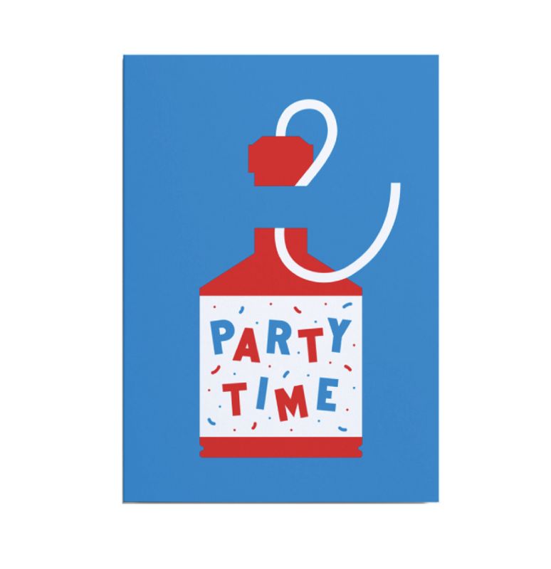 Crispin Finn PARTY TIME kort