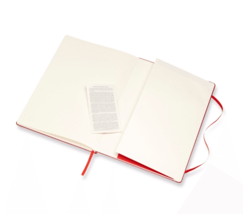 Moleskine ART Skissebok Hardcover L, Rød