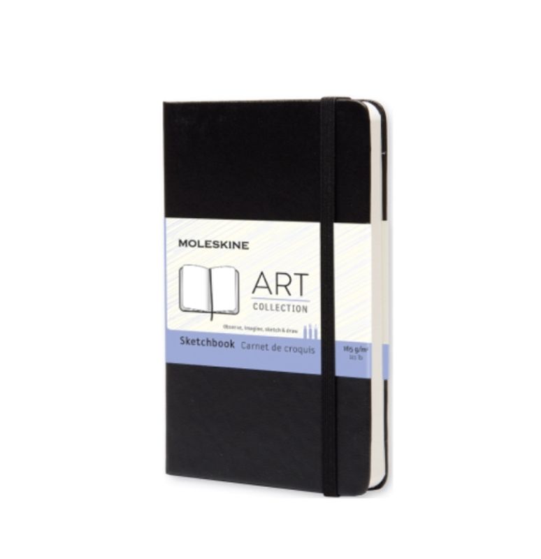 Moleskine ART Skissebok Hardcover P, Sort