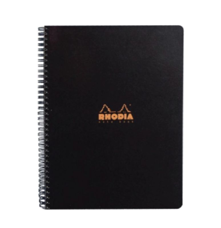 Rhodia Notatbok Dots, side-spiral A5+