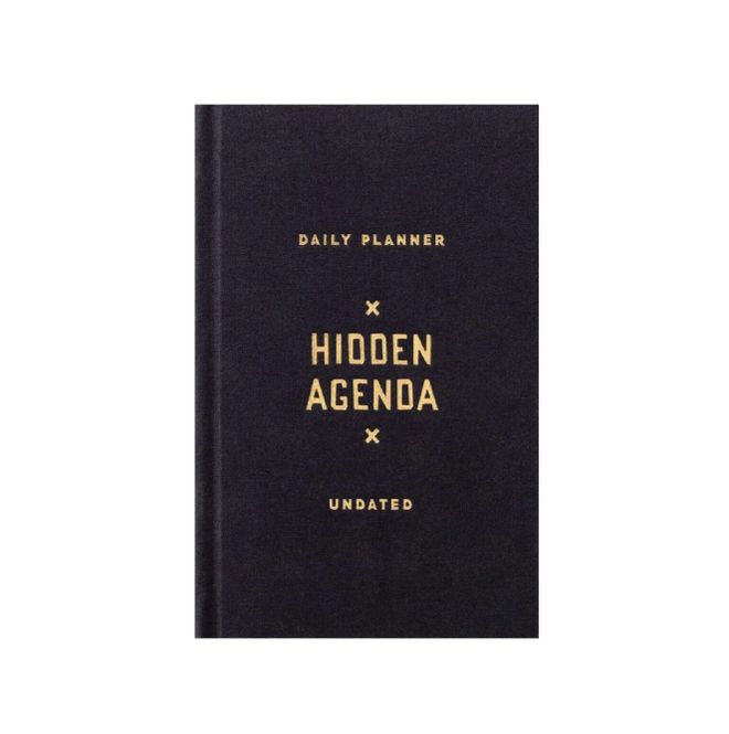Hovedbilde The Hidden Agenda Udatert Mini Planner