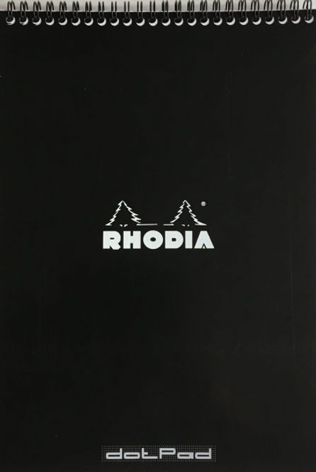 Hovedbilde Rhodia Notatblokk Dots, topp-spiral A4