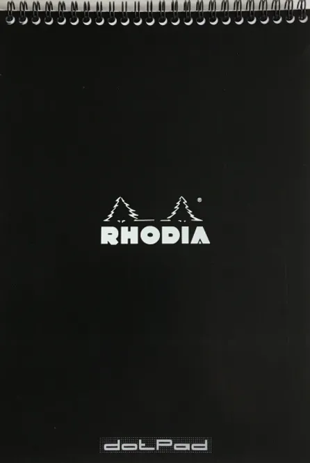 Hovedbilde Rhodia Notatblokk Dots, topp-spiral A4