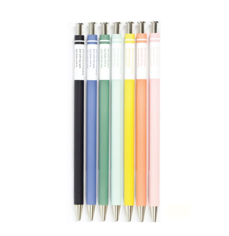Marks Gel Pen Colors, ulike farger