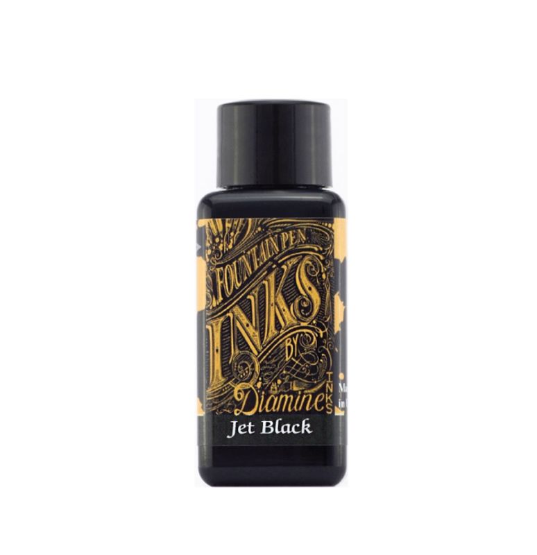 Diamine Blekkhus 30 ml. Jet Black