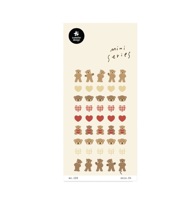Hovedbilde Suatelier Stickers Mini Deco 04