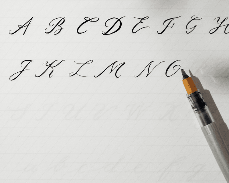 Tools to Liveby Calligraphy Practice Notebook, Handwriting