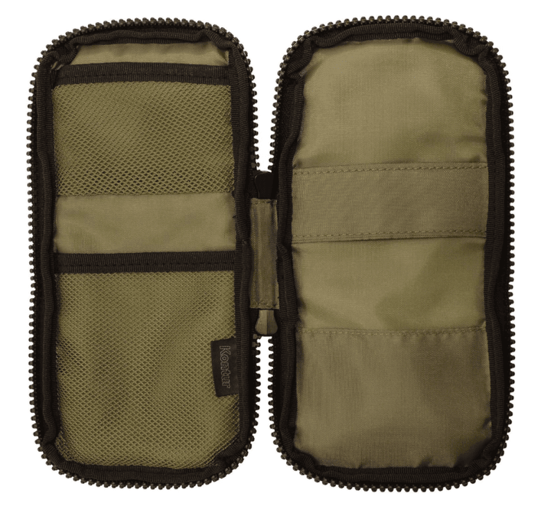 Delfonics Kontur Penal med 4 lommer, Olive