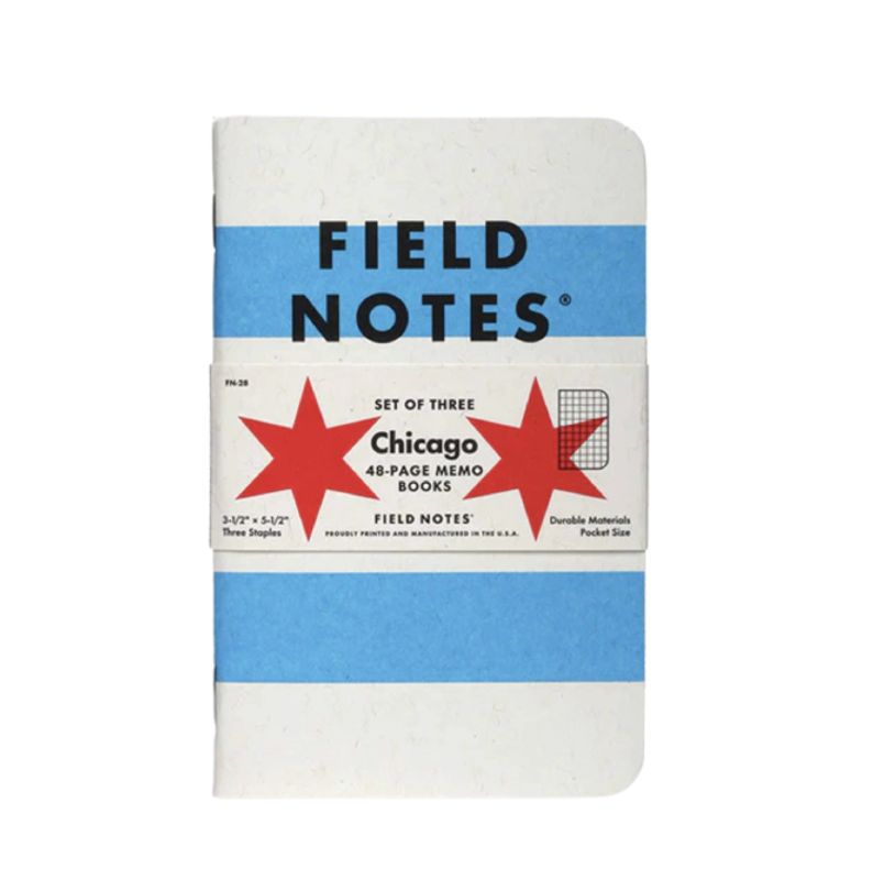 Field Notes Chicago Edition 3 stk P