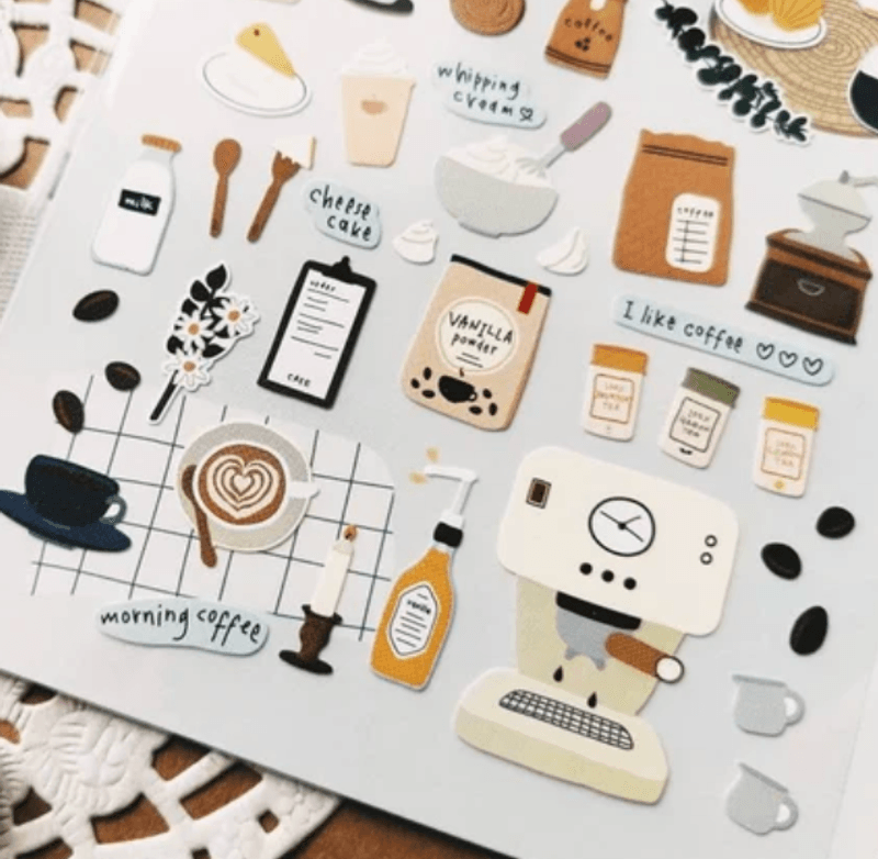 Suatelier Stickers I like Coffee