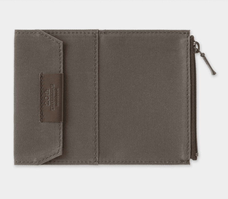 Traveler`s Notebook CARD SIZE set, Brown