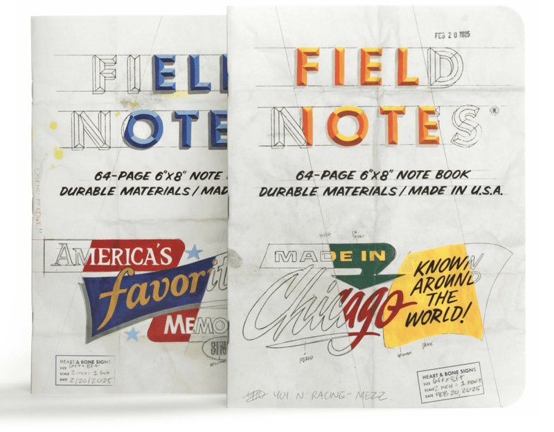 Field Notes The Chicago Look Notebook 2 pack