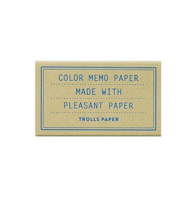 Hovedbilde TROLLS PAPER Memo Paper Color