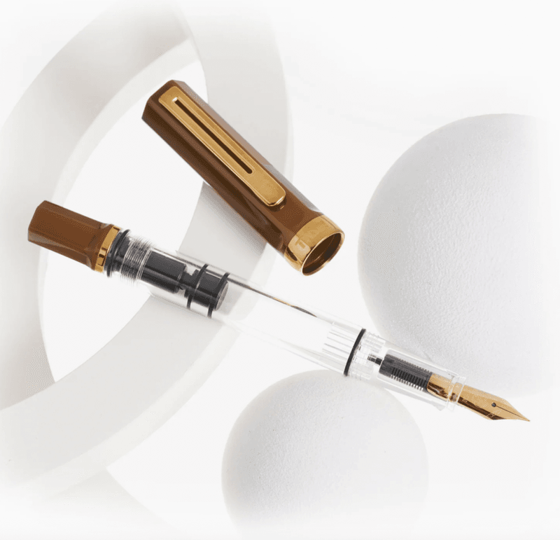 TWSBI ECO Fyllepenn Espresso with bronze