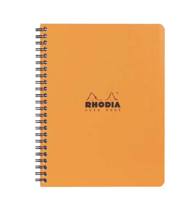 Rhodia Notatbok Linjer, sidespiral A5 +