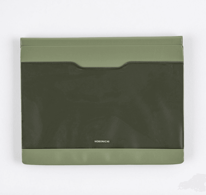 HOBONICHI Alettone Document Case Olive, A6