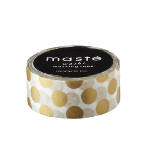 Hovedbilde MASTE tape, Gold Dots