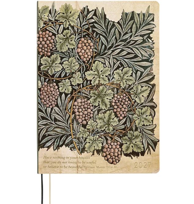 Hovedbilde HOBONICHI Techo HON 2027 V&A Series: Vine A5
