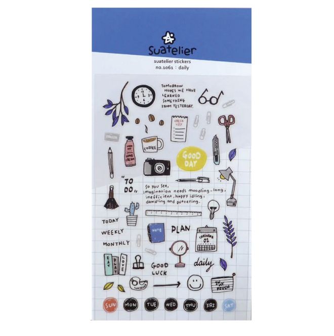 Hovedbilde Suatelier Stickers Daily