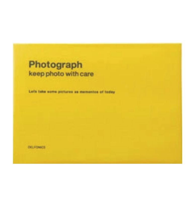 Delfonics Fotoalbum small, Yellow