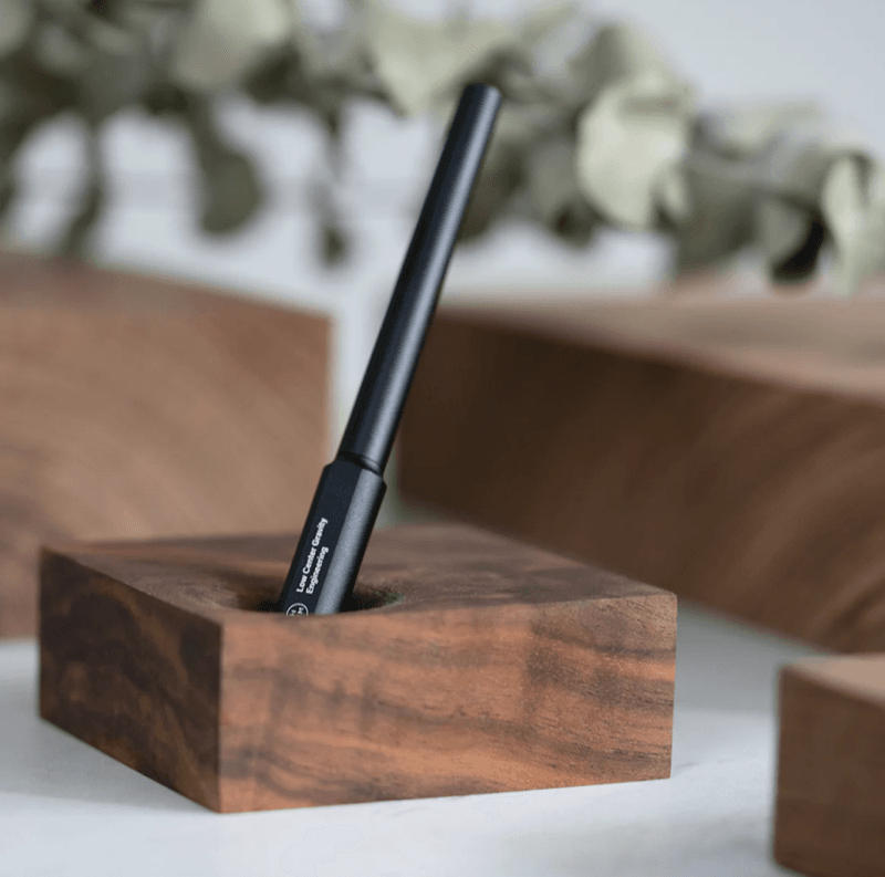 HMM Pen Stand Walnut Block 