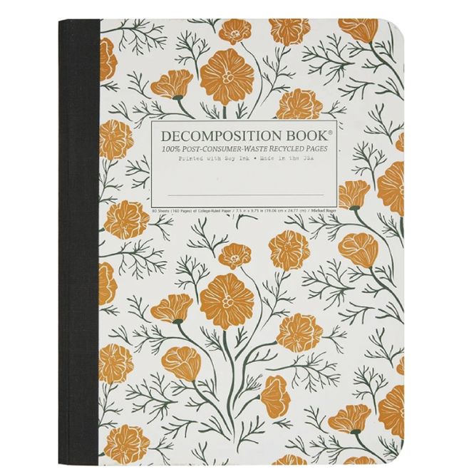 Hovedbilde Decomposition Notatbok CALIFORNIA POPPIES B5