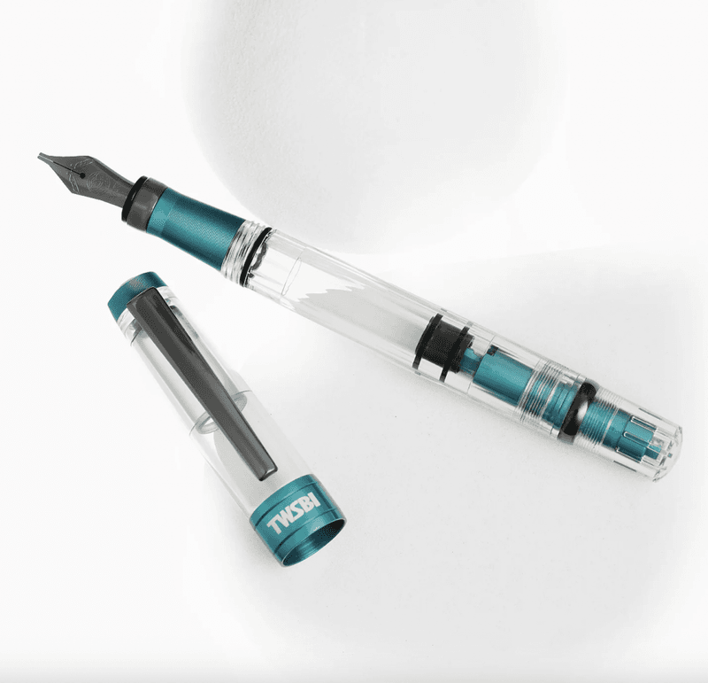 TWSBI Diamond 580 AL R Fyllepenn Caribbean with Onyx