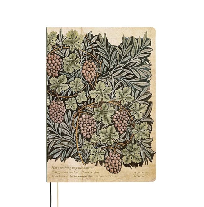Hovedbilde HOBONICHI Techo HON 2027 V&A Series; Vine A6