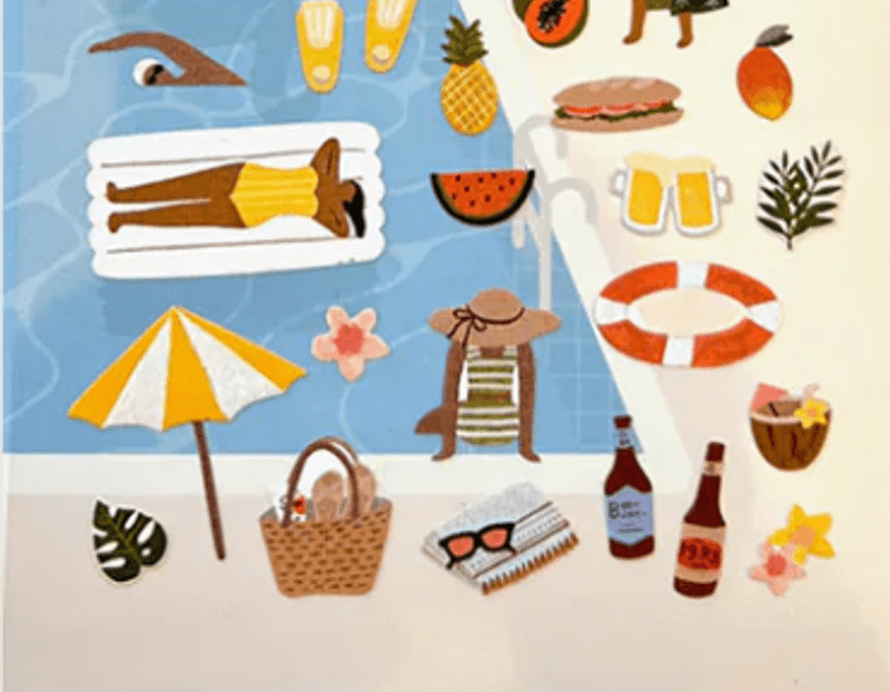 Suatelier Stickers Midsummer