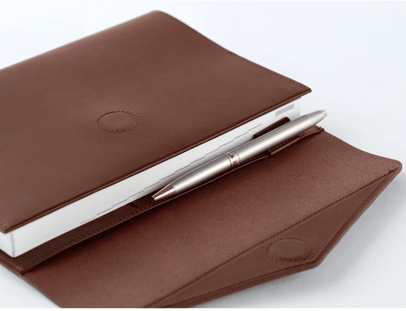HOBONICHI Cover Glow Chianti Leather A5